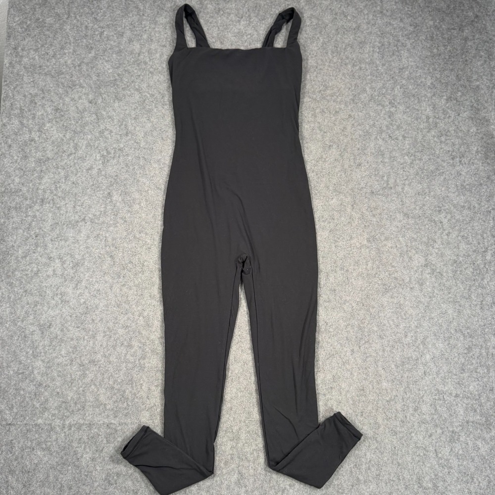 Skims Fits Everybody Maternity Onyx Black Catsuit Jumpsuit Women's‎ Size Small